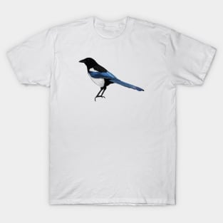 Magpie Bird Watching Birding Ornithologist Gift T-Shirt